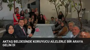 Aktaş Beldesinde Koruyucu Ailelerle Bir Araya Gelin Di