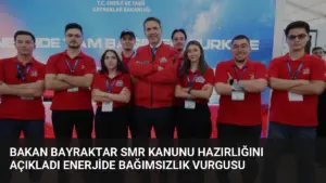 Bakan Bayraktar SMR Kanunu Hazırlığını Açıkladı Enerjide Bağımsızlık Vurgusu