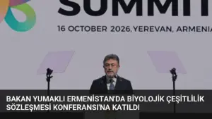 Bakan Yumaklı Ermenistan’da Biyolojik Çeşitlilik Sözleşmesi Konferansı’na Katıldı