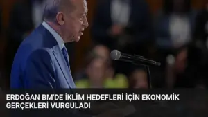 Erdoğan BM’de İklim Hedefleri İçin Ekonomik Gerçekleri Vurguladı