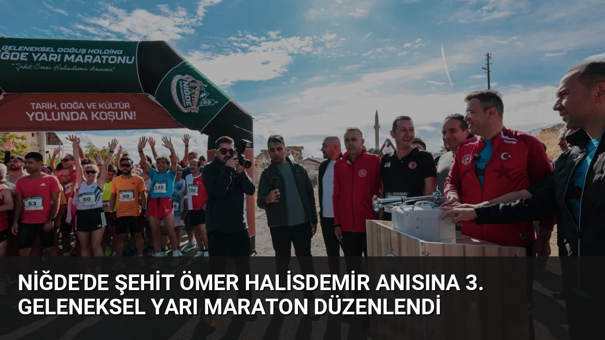 Niğde’de Şehit Ömer Halisdemir Anısına 3. Geleneksel Yarı Maraton Düzenlendi