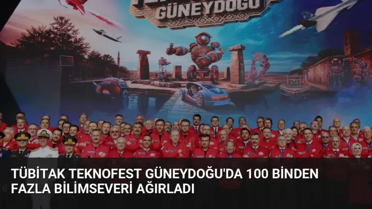 TÜBİTAK TEKNOFEST Güneydoğu’da 100 Binden Fazla Bilimseveri Ağırladı
